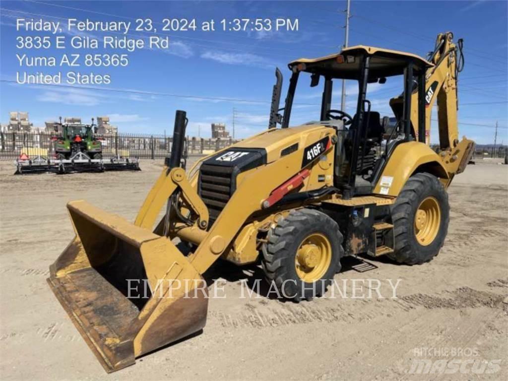 CAT 416F2 4EO لوادر ذات جرافات عكسية