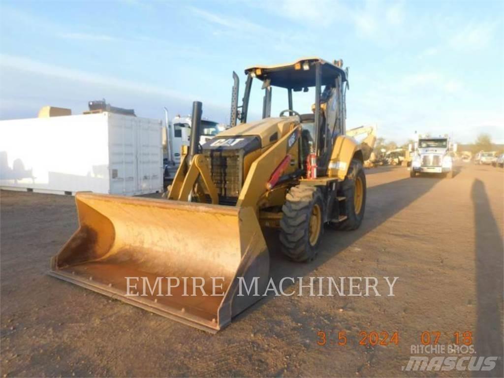 CAT 416F2 4EO لوادر ذات جرافات عكسية