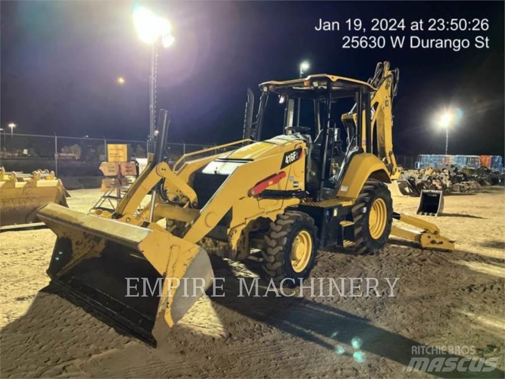 CAT 416F2 4EO لوادر ذات جرافات عكسية