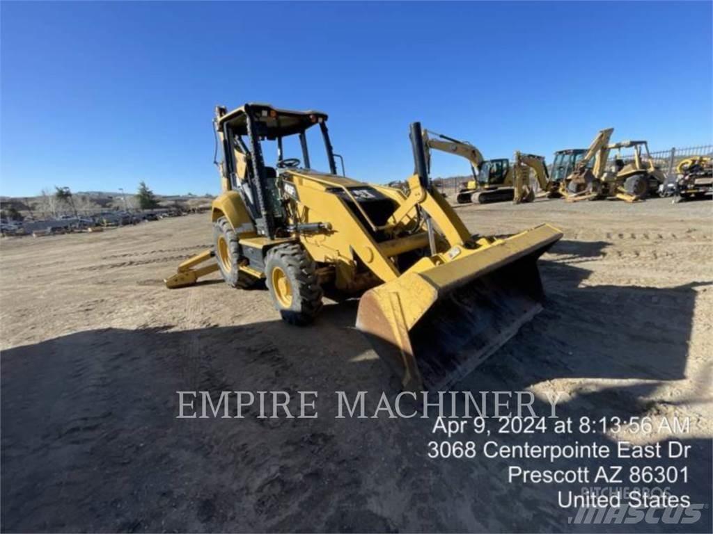 CAT 416F2 4EO لوادر ذات جرافات عكسية