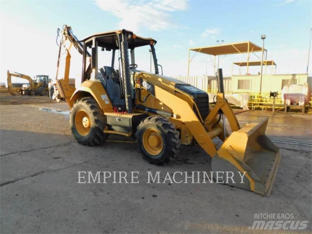 CAT 416F2 4EO لوادر ذات جرافات عكسية