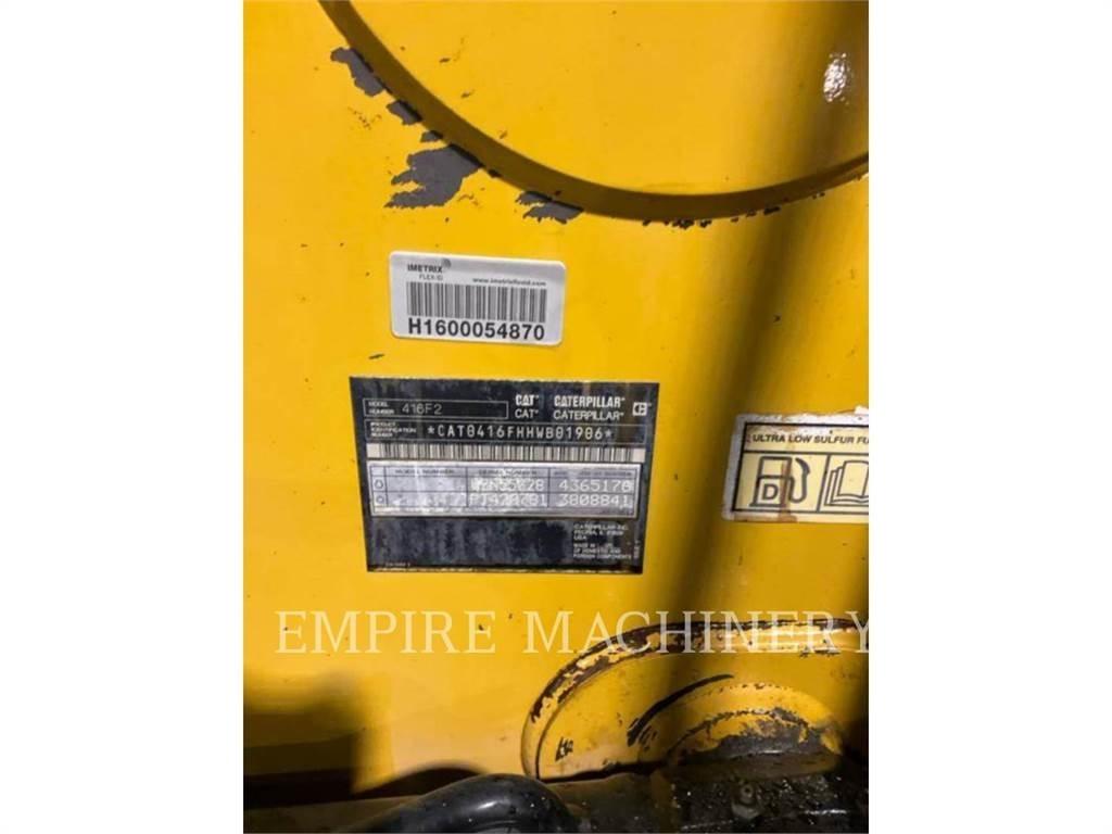 CAT 416F2 4EOP لوادر ذات جرافات عكسية