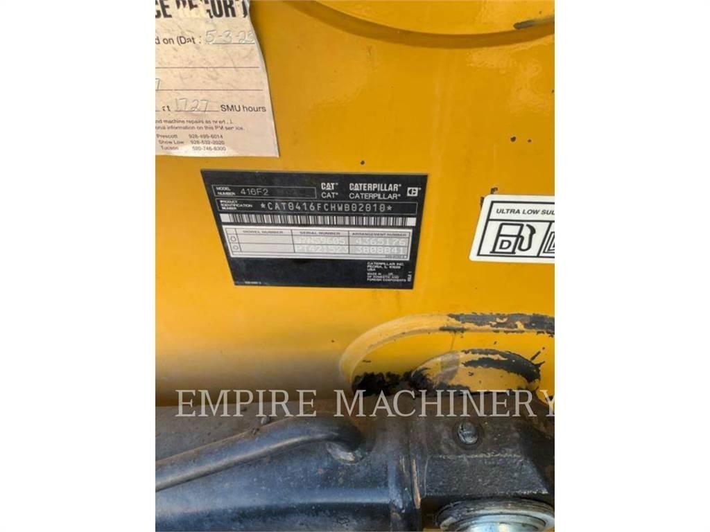 CAT 416F2 4EOP لوادر ذات جرافات عكسية