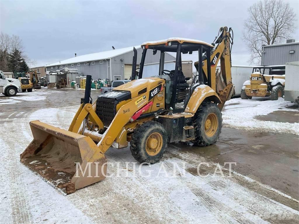 CAT 416F2 Q لوادر ذات جرافات عكسية