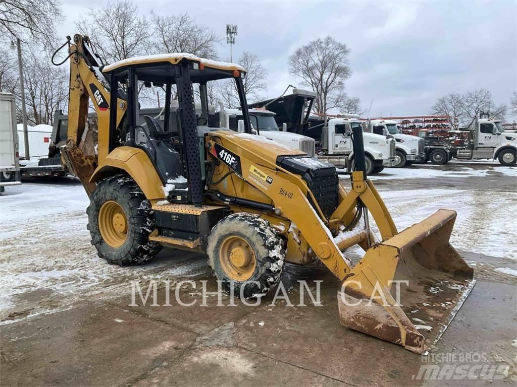 CAT 416F2 Q لوادر ذات جرافات عكسية
