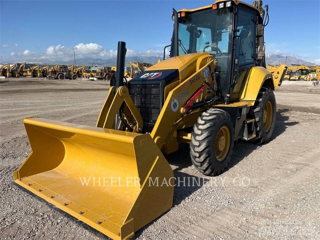 CAT 420 لوادر ذات جرافات عكسية