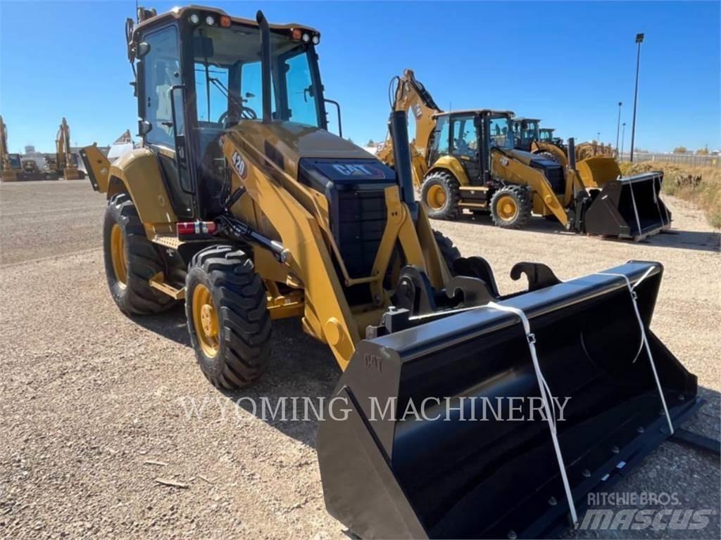 CAT 420 لوادر ذات جرافات عكسية