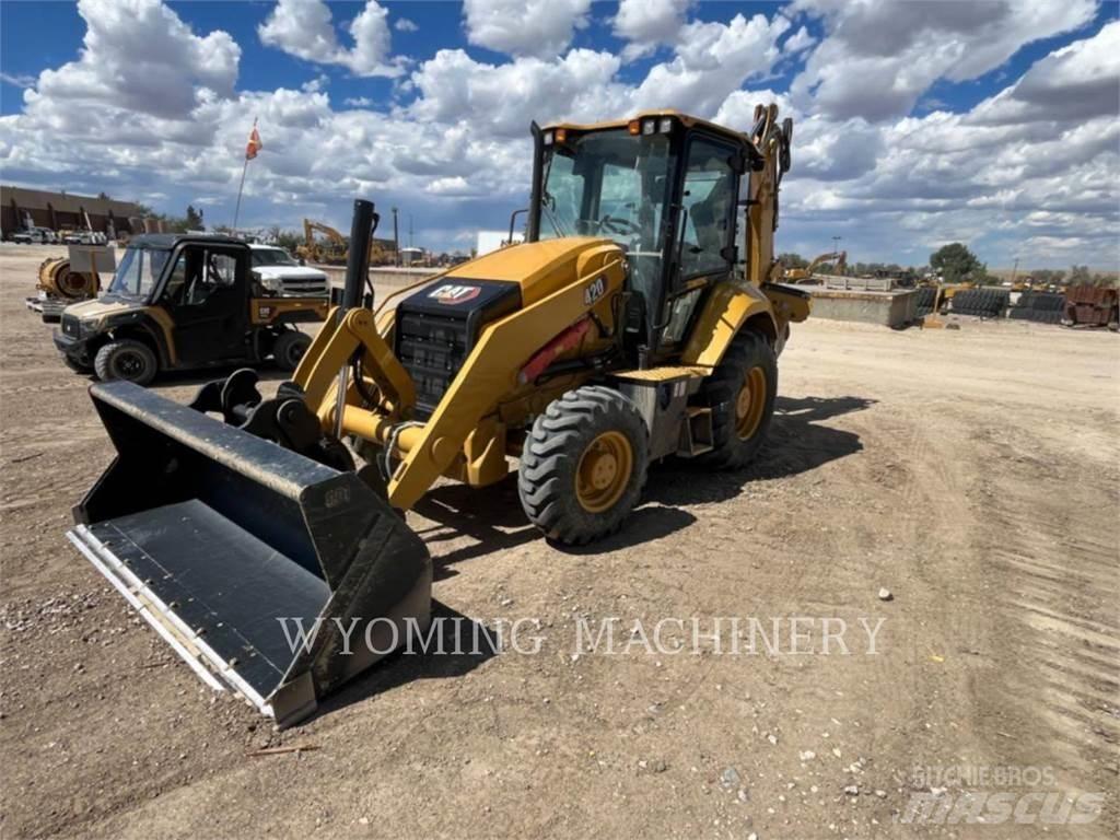 CAT 420 لوادر ذات جرافات عكسية