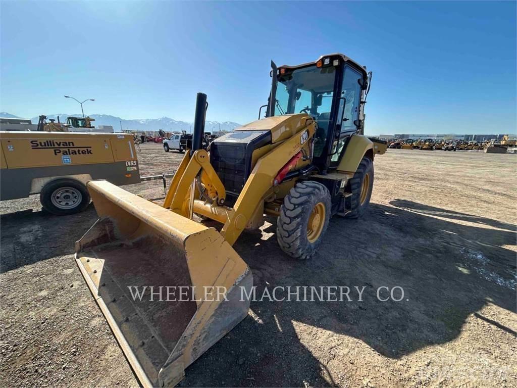 CAT 420 لوادر ذات جرافات عكسية