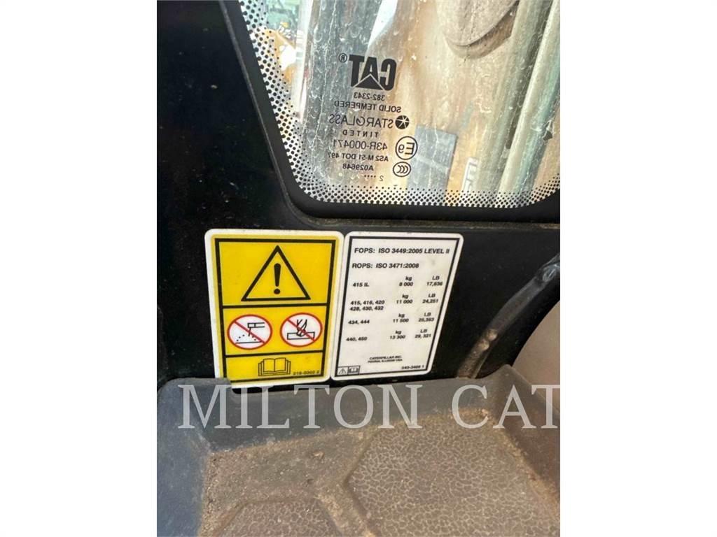 CAT 420 لوادر ذات جرافات عكسية