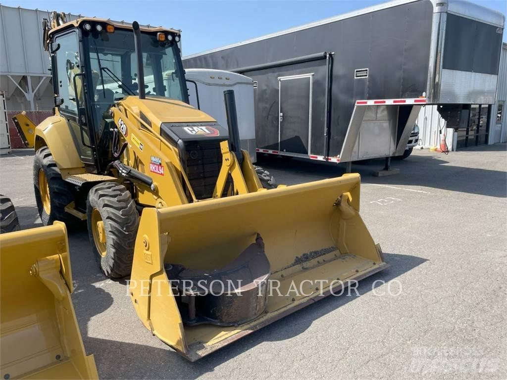 CAT 420 لوادر ذات جرافات عكسية