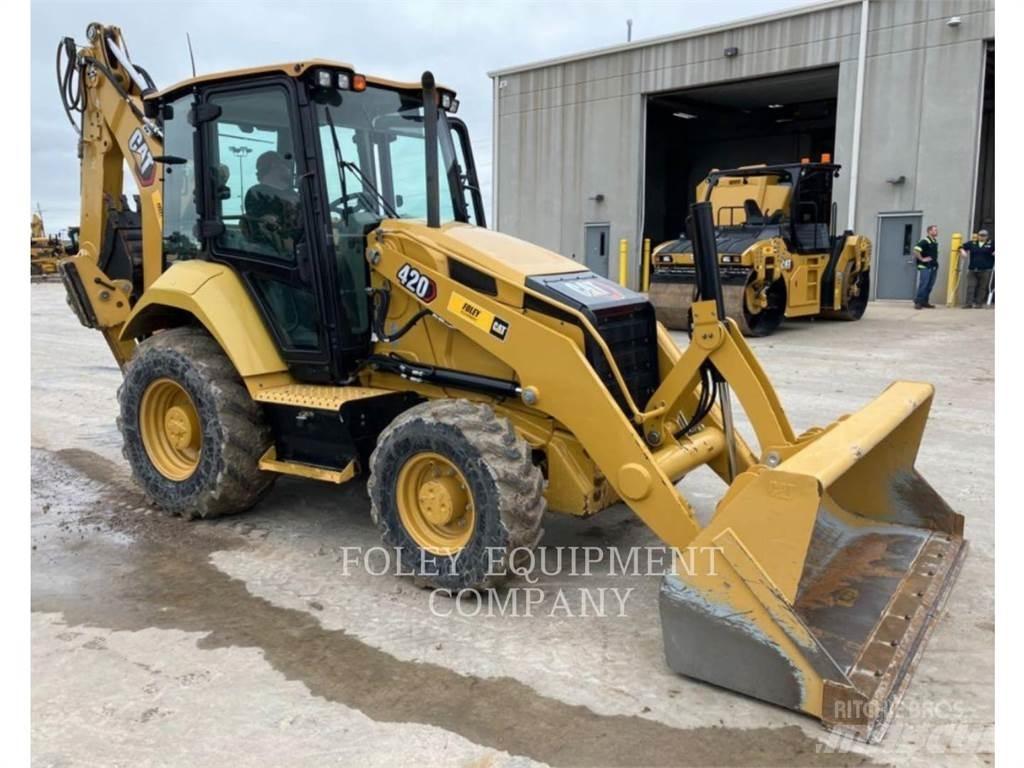 CAT 420-07 لوادر ذات جرافات عكسية
