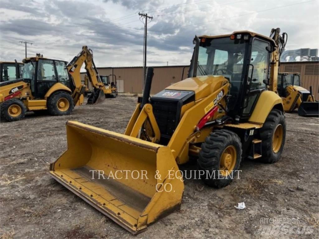 CAT 420-07 لوادر ذات جرافات عكسية