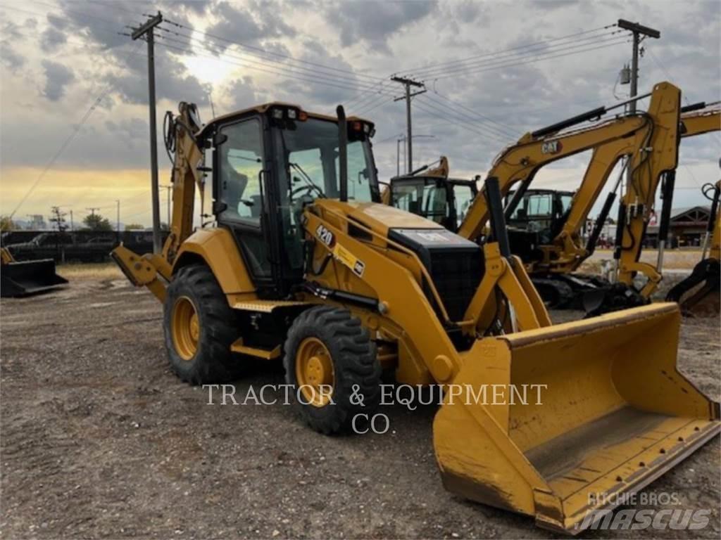 CAT 420-07 لوادر ذات جرافات عكسية