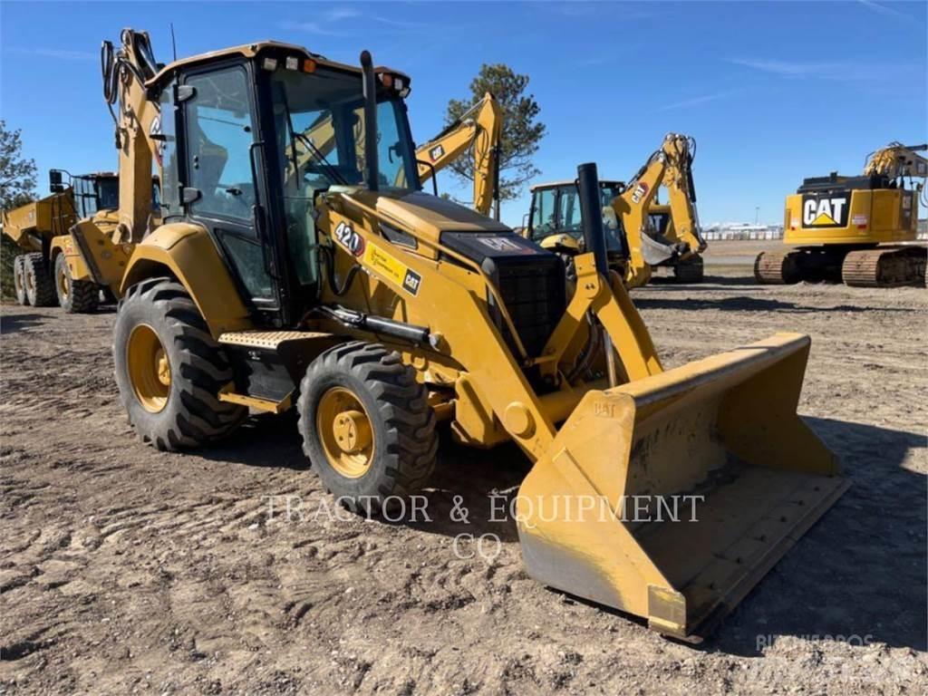 CAT 420-07 لوادر ذات جرافات عكسية