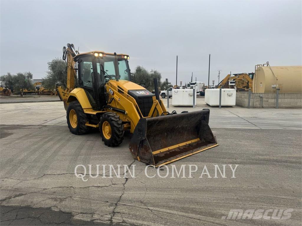 CAT 420-07 لوادر ذات جرافات عكسية