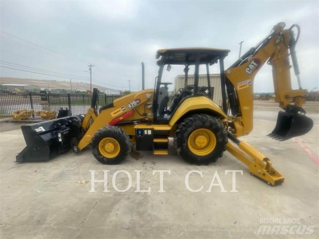 CAT 420-07XE لوادر ذات جرافات عكسية