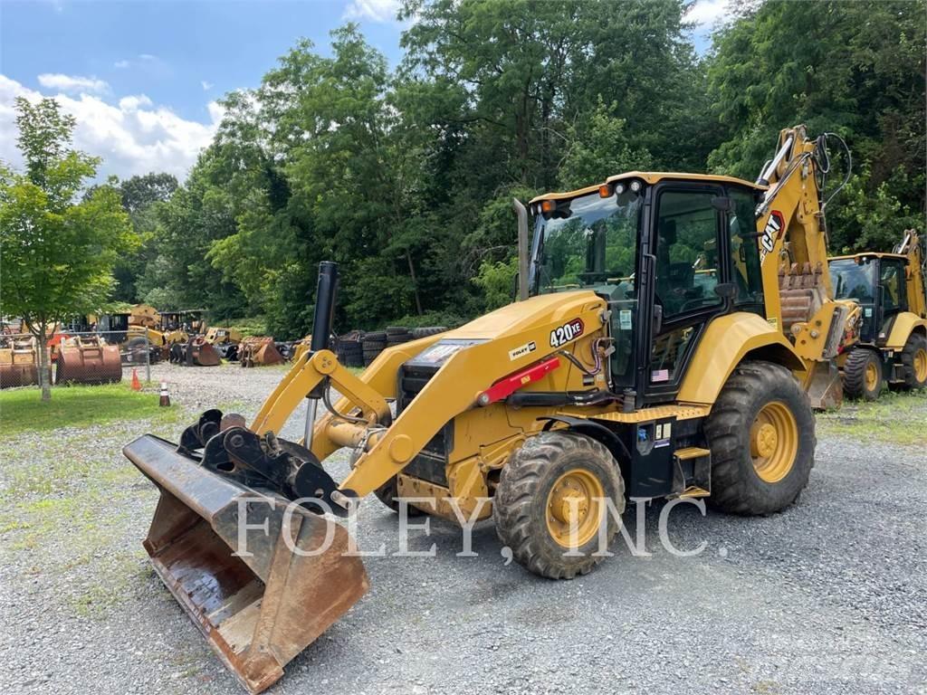CAT 420-07XE لوادر ذات جرافات عكسية