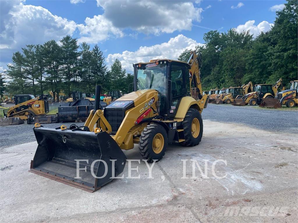 CAT 420-07XE لوادر ذات جرافات عكسية