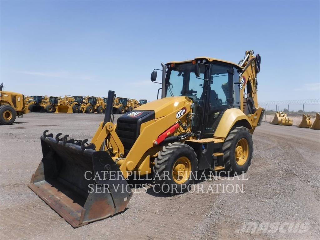CAT 420-07XE لوادر ذات جرافات عكسية
