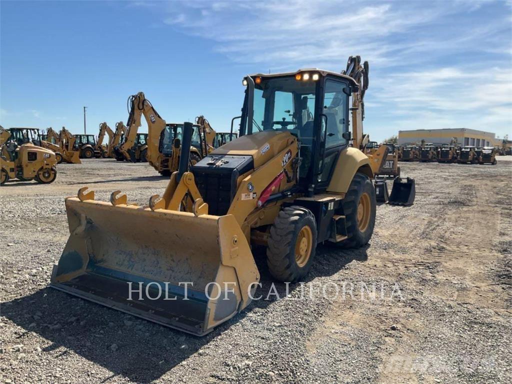 CAT 420-07XE لوادر ذات جرافات عكسية