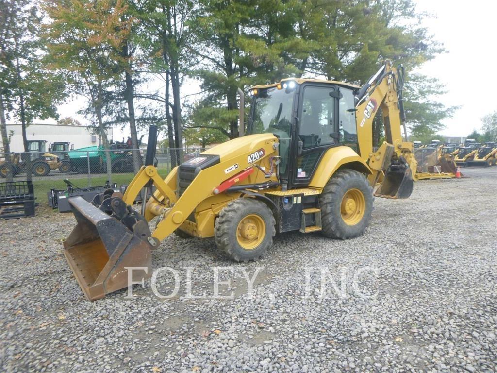 CAT 420-07XE لوادر ذات جرافات عكسية