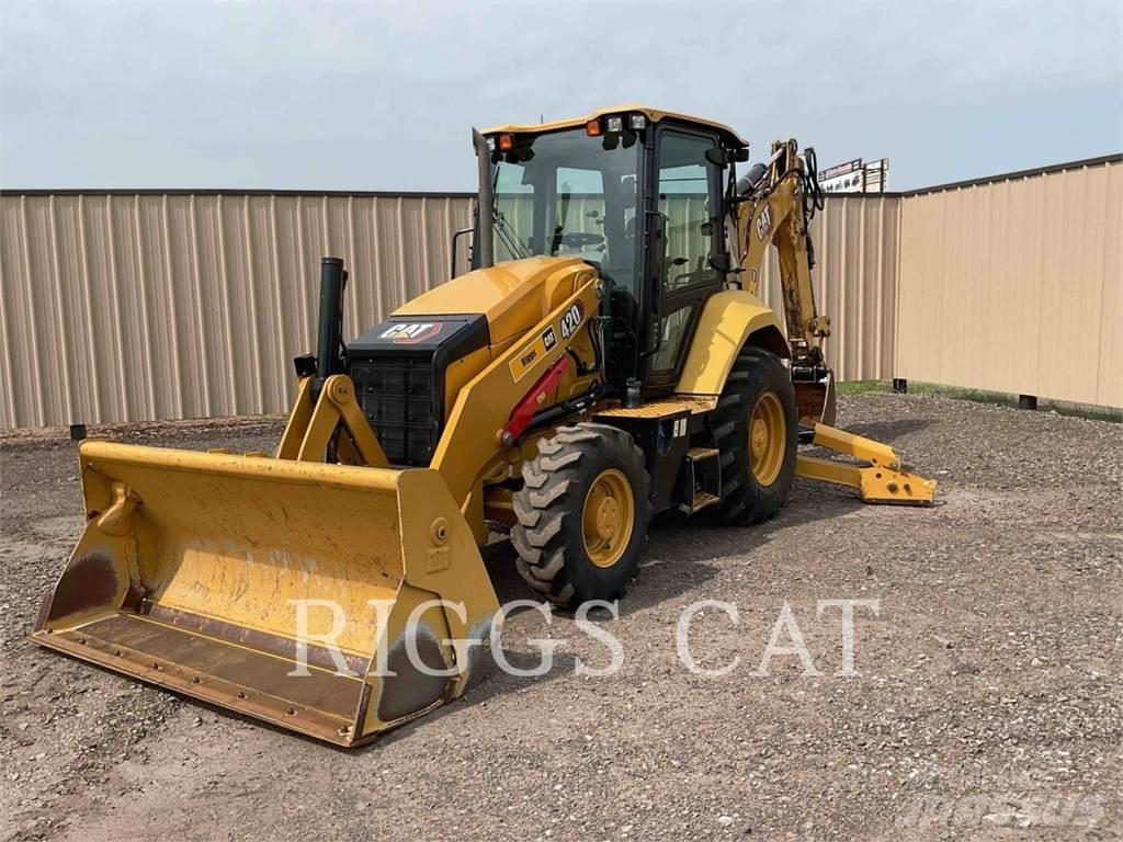 CAT 420 4AEM لوادر ذات جرافات عكسية