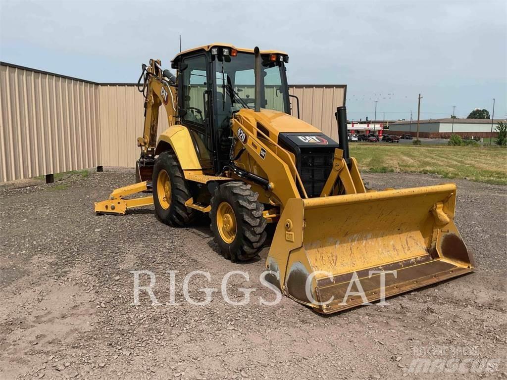 CAT 420 4AEM لوادر ذات جرافات عكسية