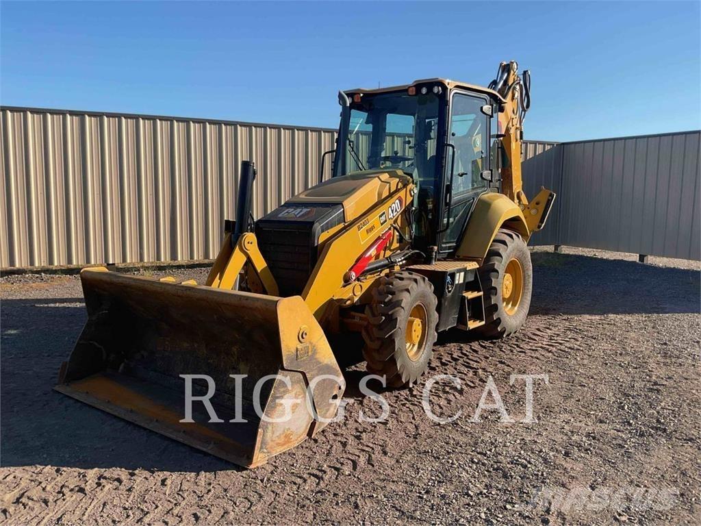 CAT 420 4AEM لوادر ذات جرافات عكسية