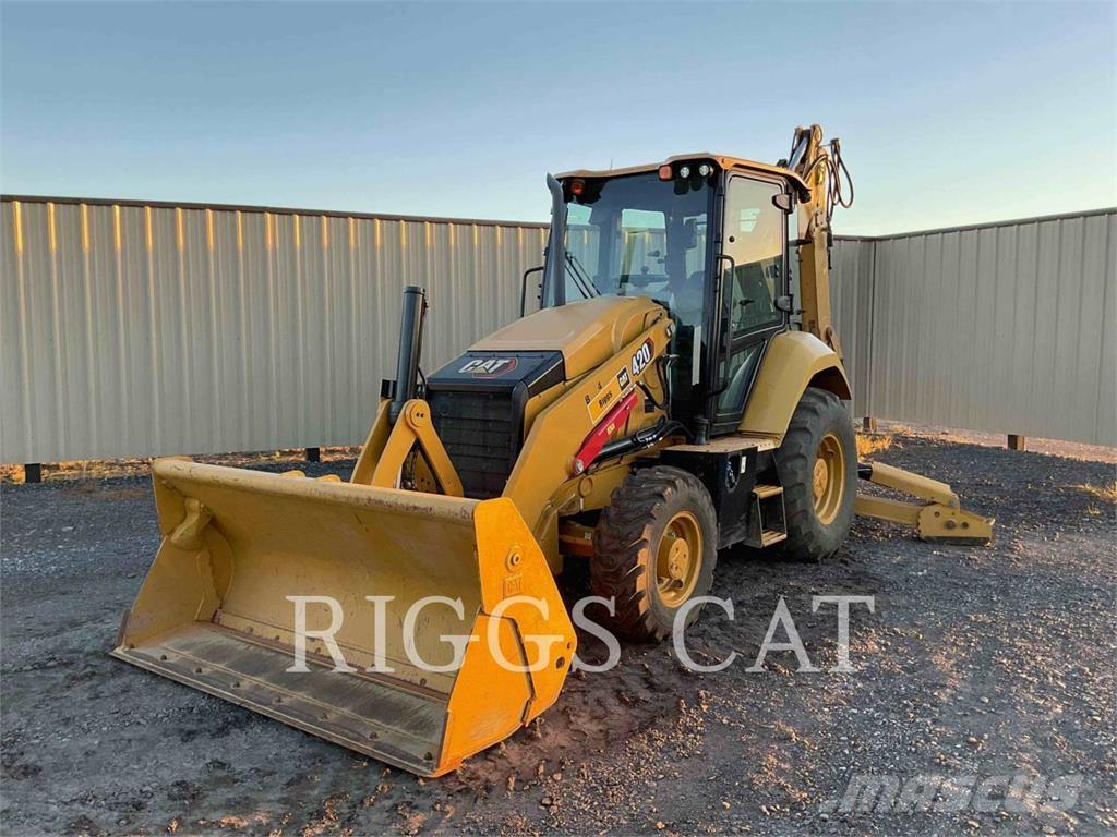 CAT 420 4AEM لوادر ذات جرافات عكسية