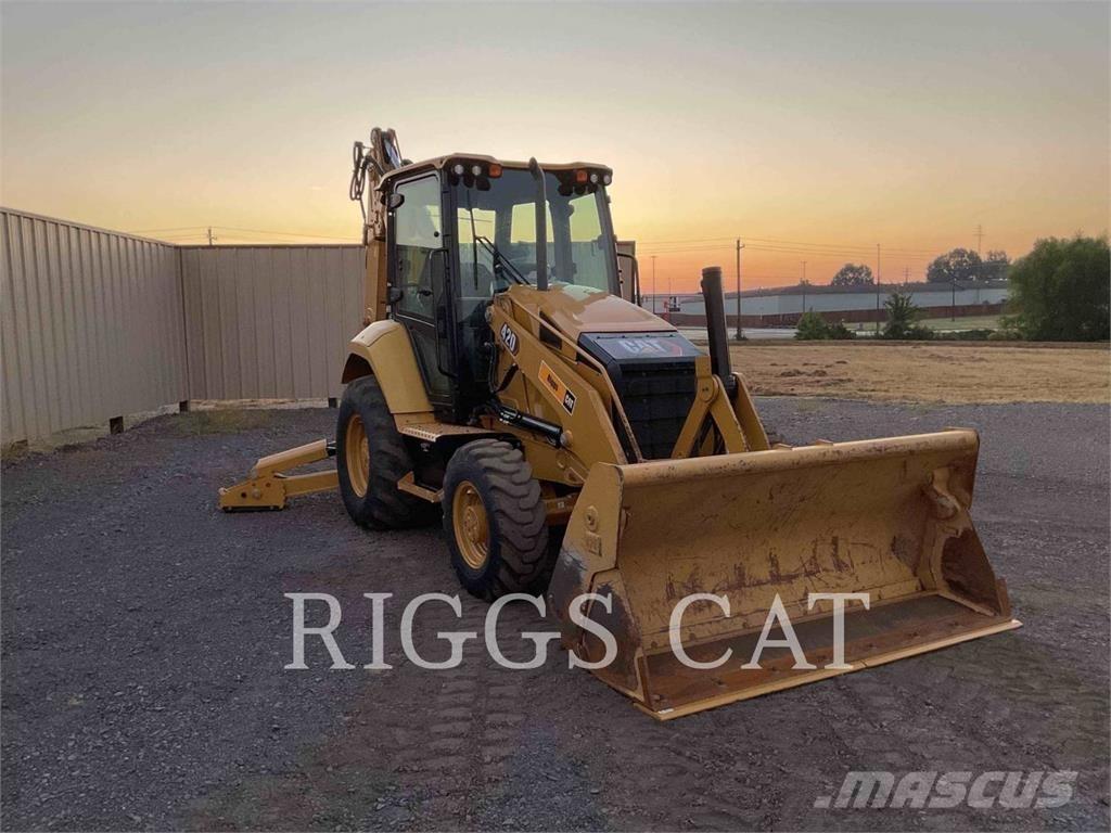 CAT 420 4AEM لوادر ذات جرافات عكسية