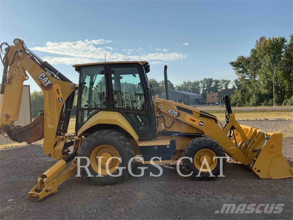 CAT 420 4AEM لوادر ذات جرافات عكسية
