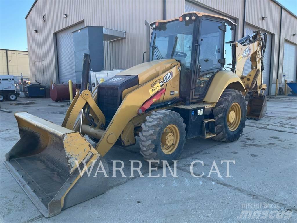 CAT 420 AE4 لوادر ذات جرافات عكسية