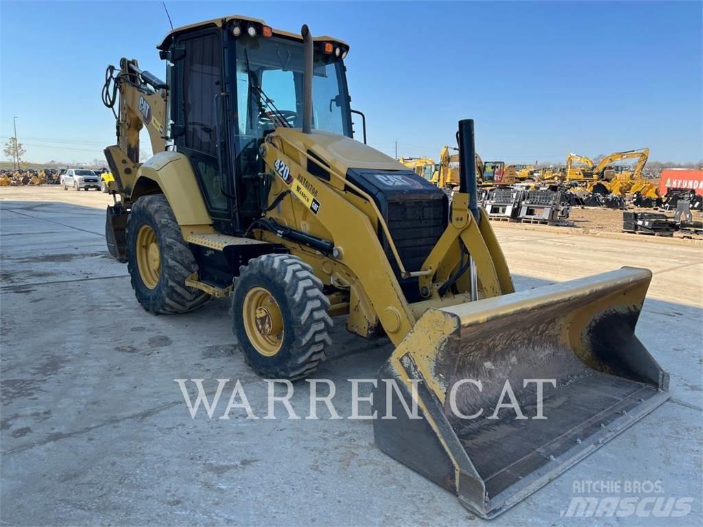 CAT 420 AE4 لوادر ذات جرافات عكسية
