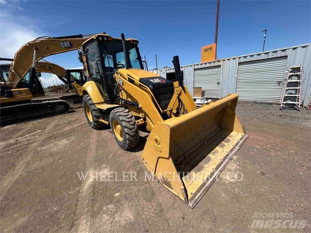 CAT 420 CF لوادر ذات جرافات عكسية