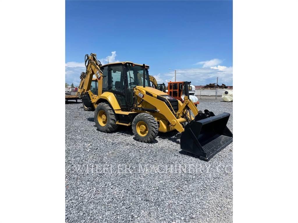 CAT 420 IT CF لوادر ذات جرافات عكسية