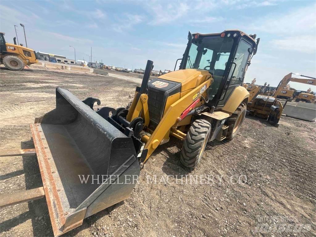CAT 420 IT CF لوادر ذات جرافات عكسية