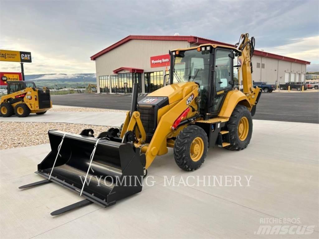 CAT 420 XE لوادر ذات جرافات عكسية