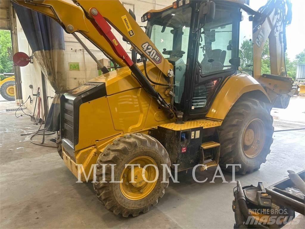 CAT 420 XE لوادر ذات جرافات عكسية