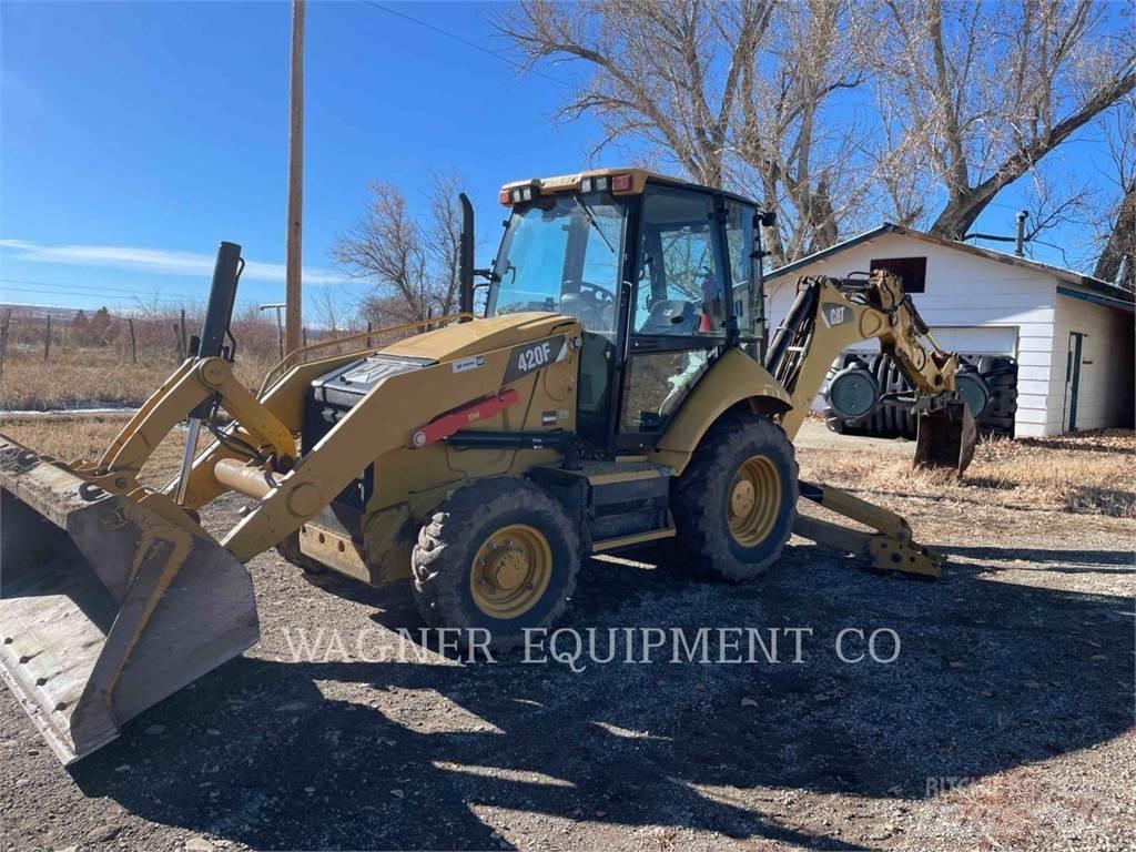CAT 420F 4WDS لوادر ذات جرافات عكسية