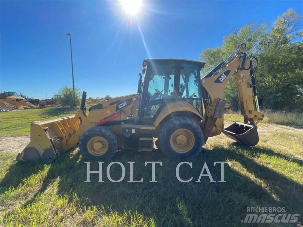 CAT 420F C4EX لوادر ذات جرافات عكسية