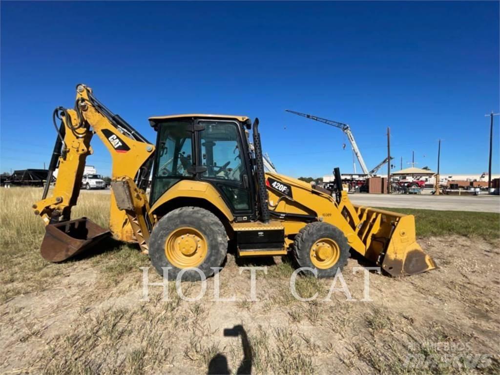 CAT 420F C4EX لوادر ذات جرافات عكسية