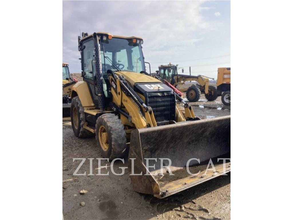 CAT 420F2 لوادر ذات جرافات عكسية
