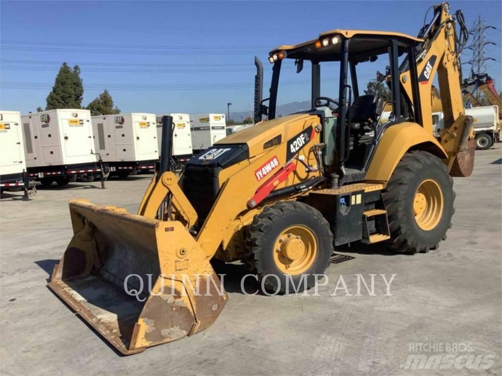 CAT 420F2 لوادر ذات جرافات عكسية
