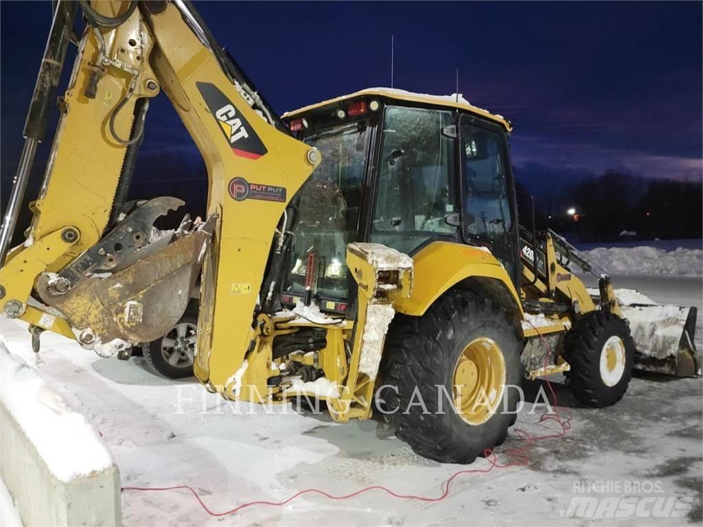CAT 420F2 لوادر ذات جرافات عكسية