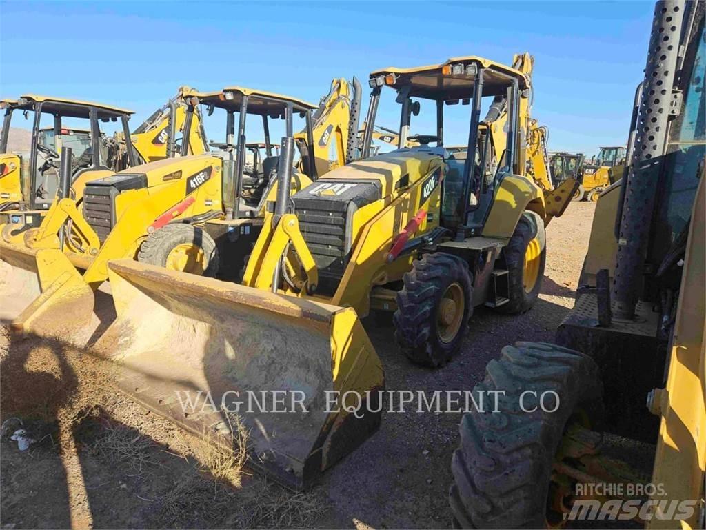 CAT 420F2 4WDS لوادر ذات جرافات عكسية