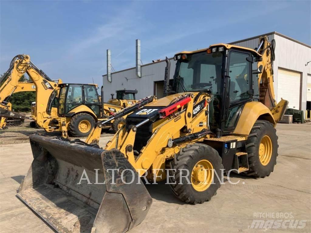 CAT 420F2IT لوادر ذات جرافات عكسية