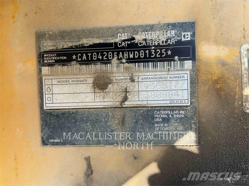 CAT 420F2IT APR لوادر ذات جرافات عكسية