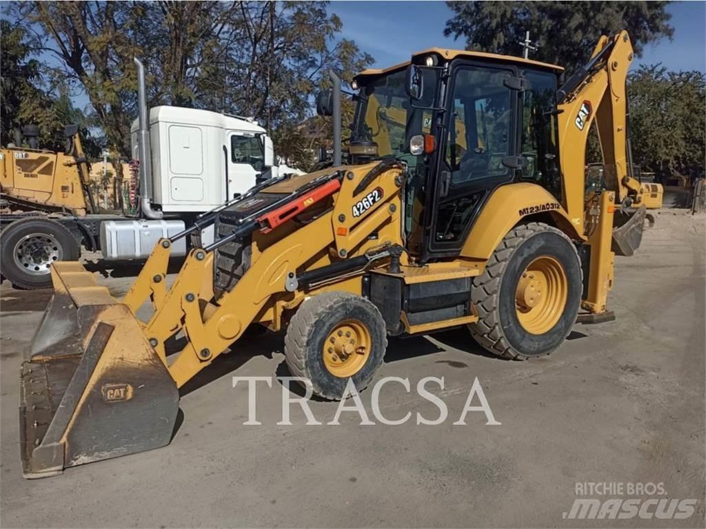 CAT 426 F 2 لوادر ذات جرافات عكسية