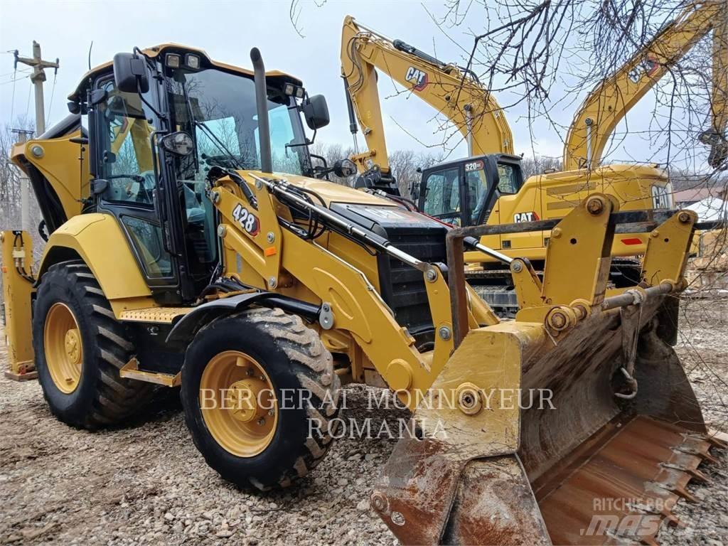 CAT 428-07 لوادر ذات جرافات عكسية